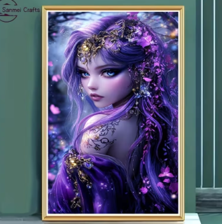 Preview: Diamond Painting Schutz Elfe